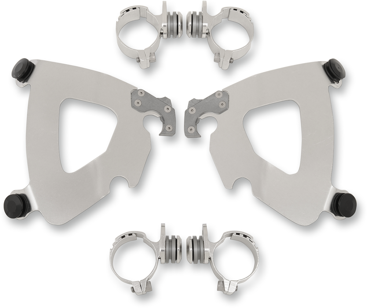 MEMPHIS SHADES Gauntlet Mounting Kit - Polished - Scout MEK2024