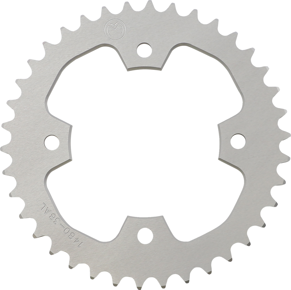 MOOSE RACING Rear Aluminum Sprocket - 38 Tooth - Polaris 1480-38AL