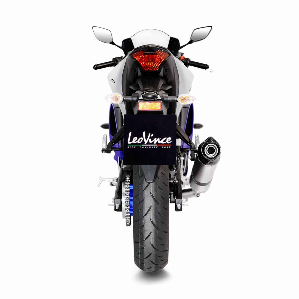 Escape LEOVINCE LV One Evo - Acero inoxidable YZF-R3 / MT-03 14122E 1810-2404 