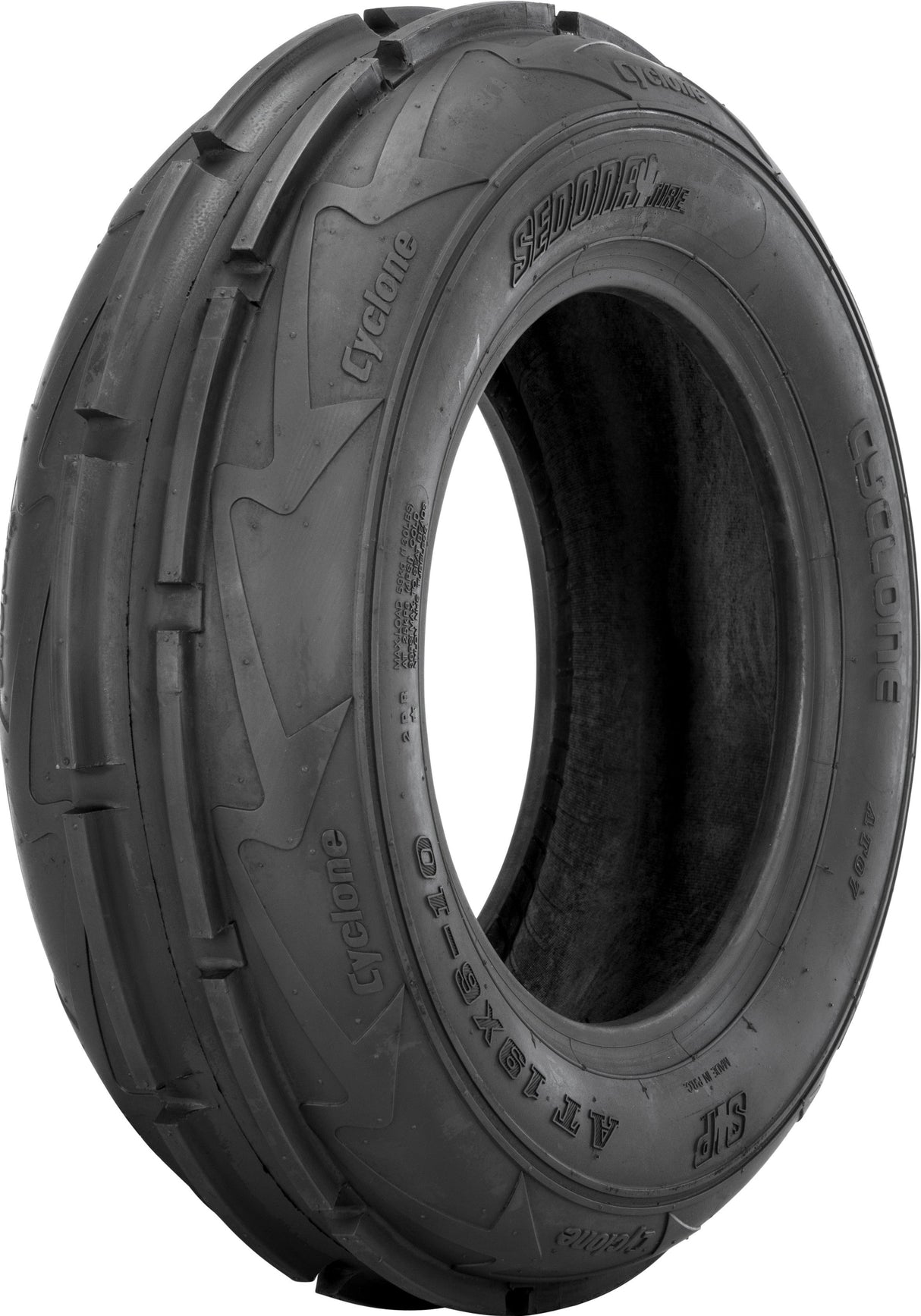 SEDONA Tire Cyclone Rib 19x6-10 Bias 4pr Lr-130lbs CY19610