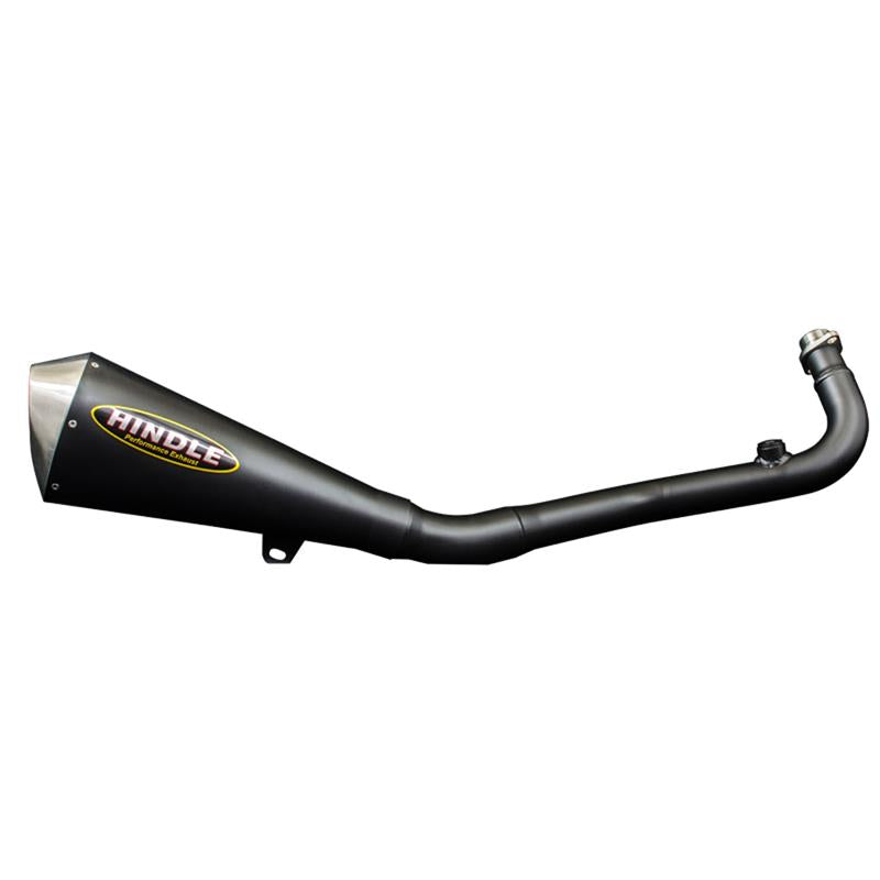 Hindle exhaust grom 2014-2016 evo megaphone system - black ceramic