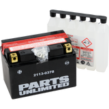 Parts Unlimited Agm Battery - Ytx12a-Bs Ctx12a-Bs