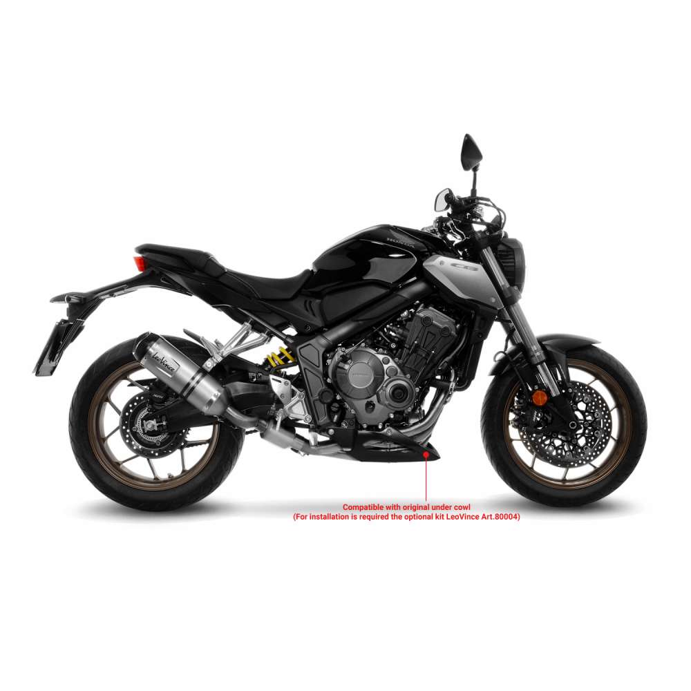 LEOVINCE LV One Evo Exhaust - Stainless Steel - CB650R 2019-2023 14298E 1810-2674