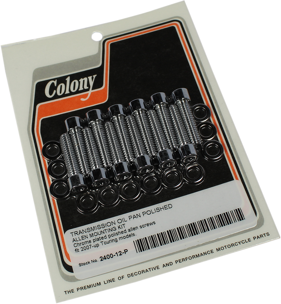 COLONY Transmission Pan Screw Kit 2400-12-P