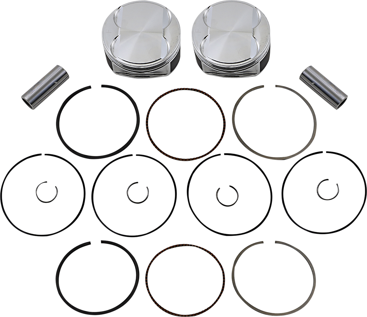 JE PISTONS Piston Kit - M8 370248