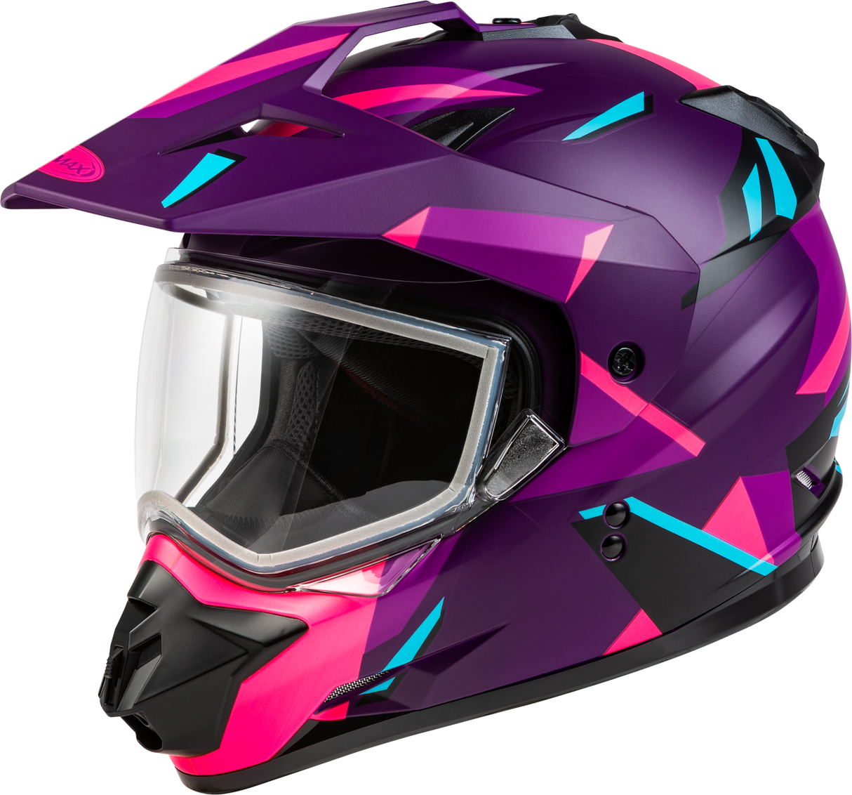 GMAX Gm-11s Ripcord Adventure Snow Helmet Matte Purple/Pink Xl A2114917