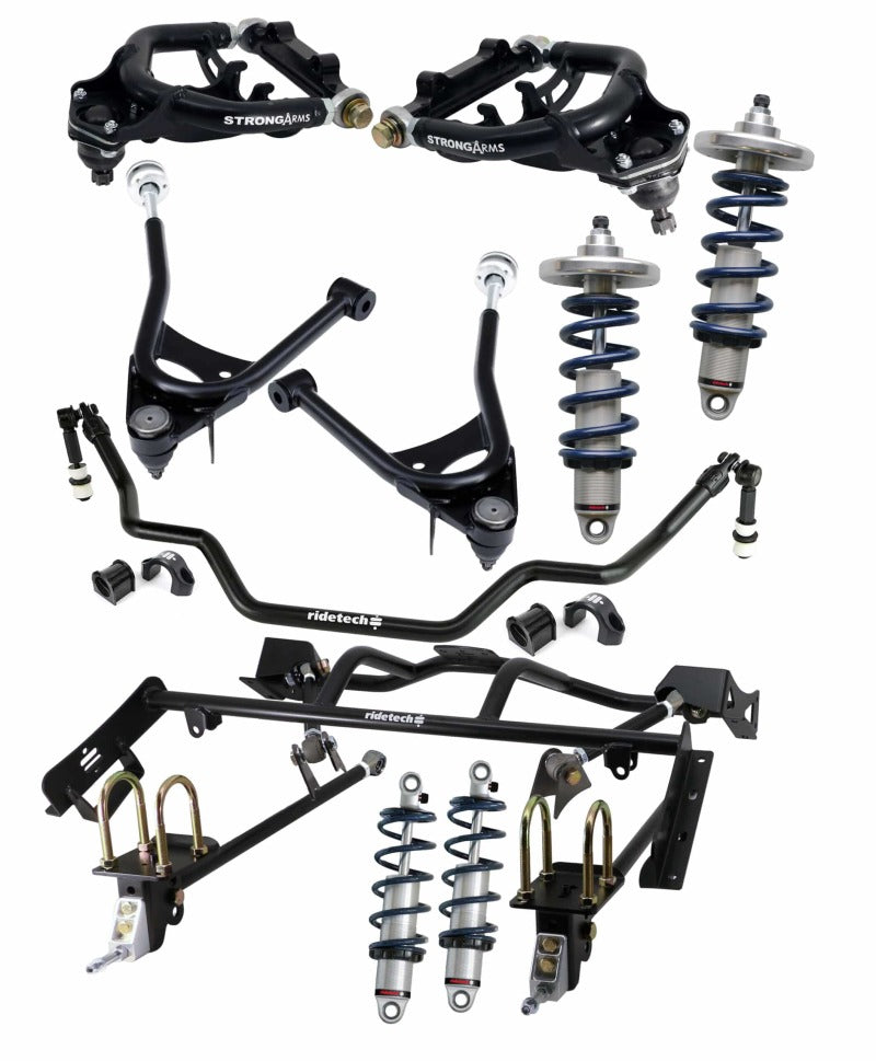 Ridetech 67-70 Ford Mustang HQ CoilOver Suspension System