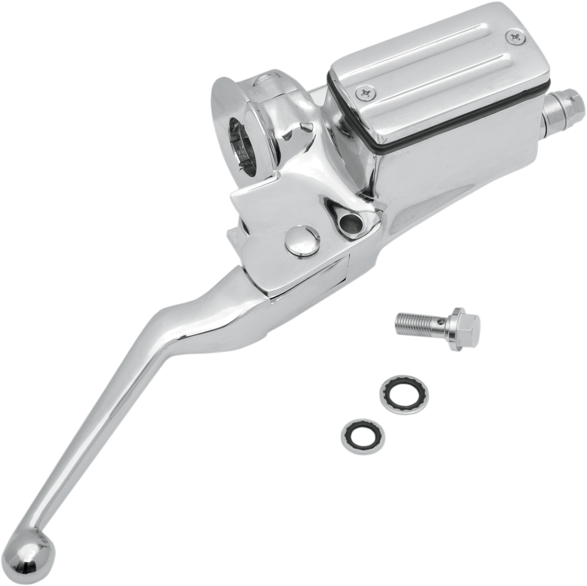 DRAG SPECIALTIES Brake Master Cylinder - 3/4" - Dual Disc - Chrome 07-0540-1NU