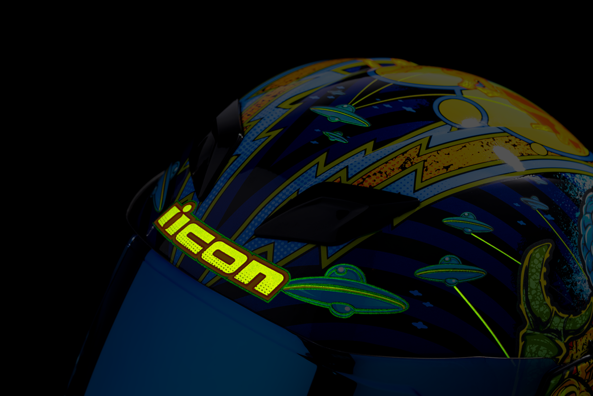 ICON Airflite™ Helmet - Bugoid Blitz - Blue - Small 0101-15547