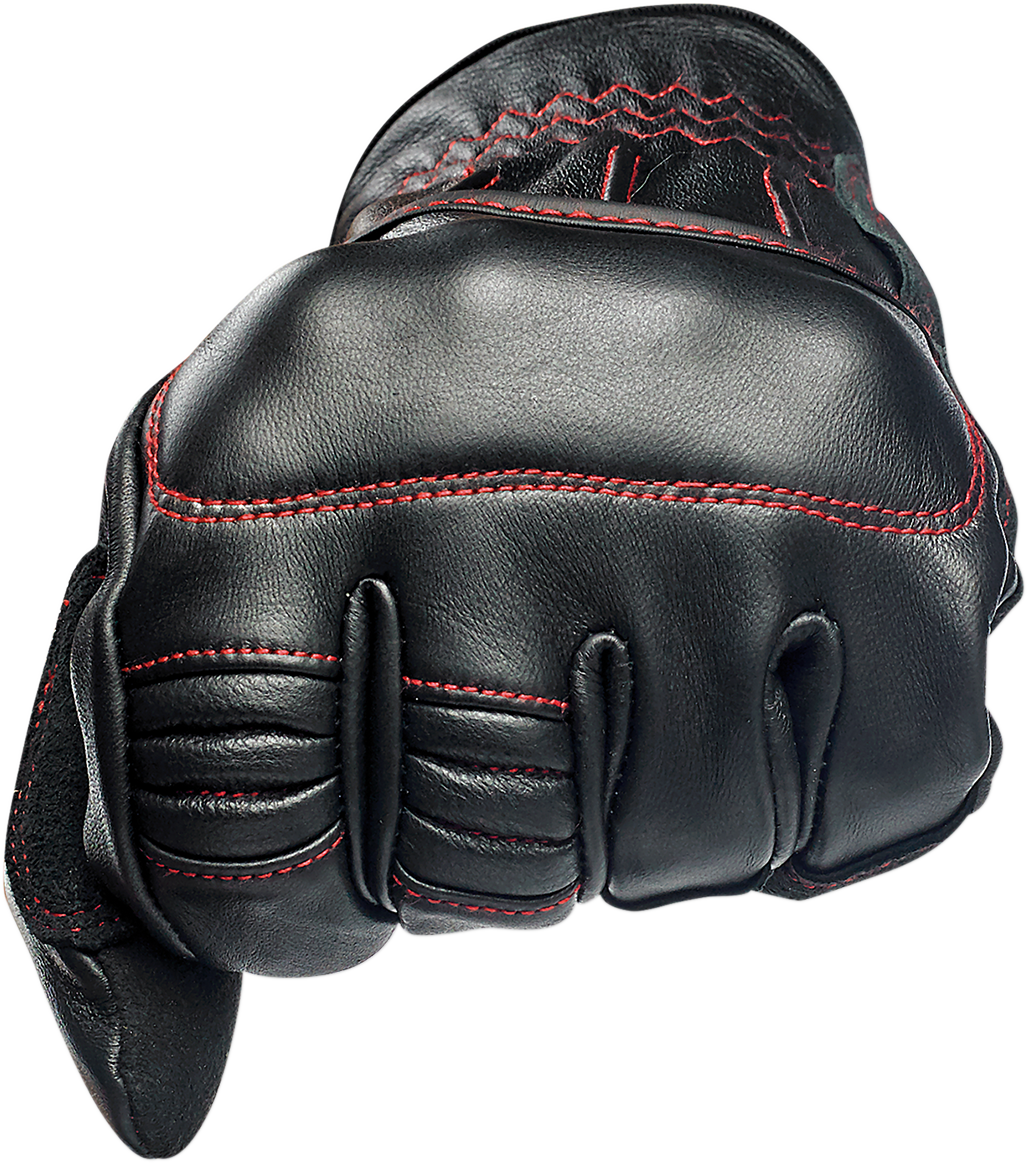 BILTWELL Belden Gloves - Redline - Large 1505-0108-304