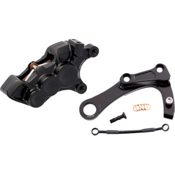 ARLEN NESS 6-Piston Caliper - Rear - Black 02-328