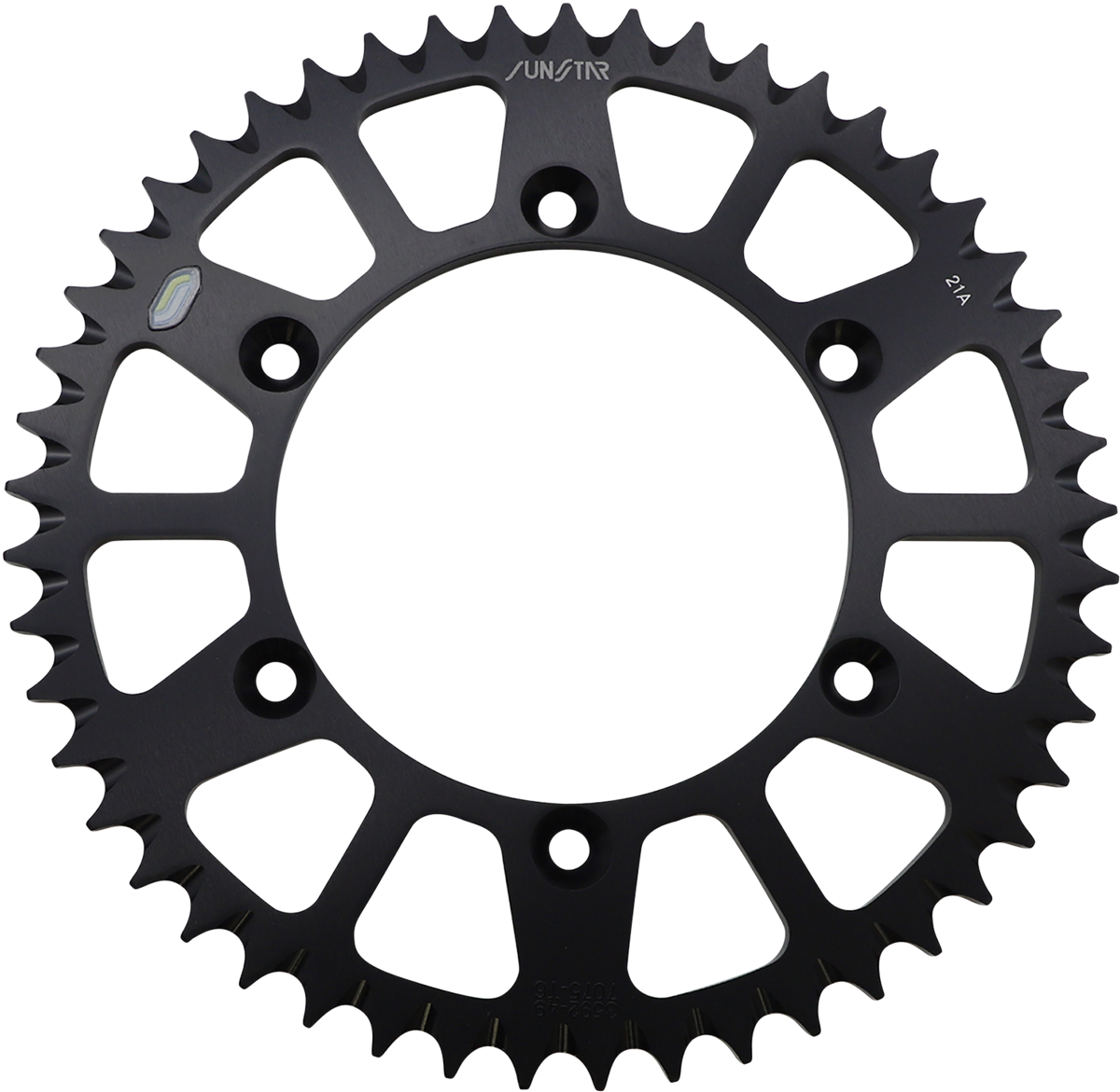 SUNSTAR SPROCKETS Rear Sprocket - 49 Tooth - Black 5-359249BK