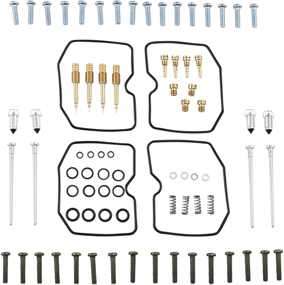 Parts Unlimited Carburetor Kit - Kawasaki Zx1100f1 26-1691