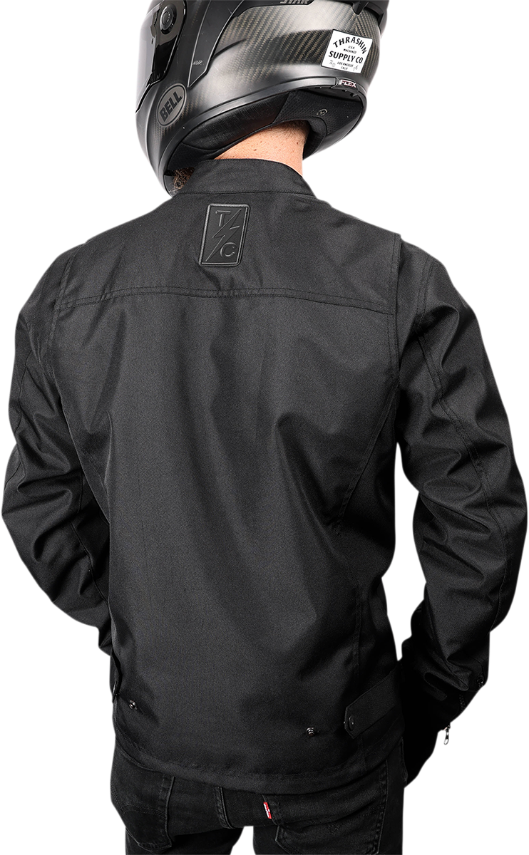 THRASHIN SUPPLY CO. Atlas Jacket - Black - Medium TMJ-02-09