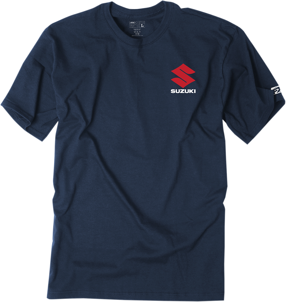 FACTORY EFFEX Suzuki Shutter T-Shirt - Navy - Medium 20-87402