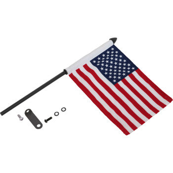 SHOW CHROME Flag Pole - Black - Slingshot 44-106BK