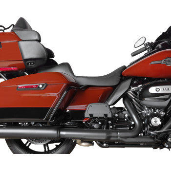 DRAG SPECIALTIES Predator III Seat - Extended Reach - Smooth - FLH/FLT '08-'24 0801-1922