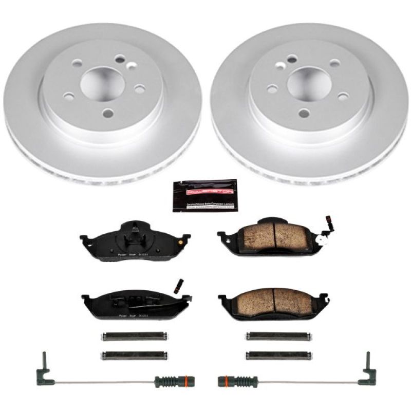 Power Stop 98-03 Mercedes-Benz ML320 Front Z23 Evolution Sport Coated Brake Kit