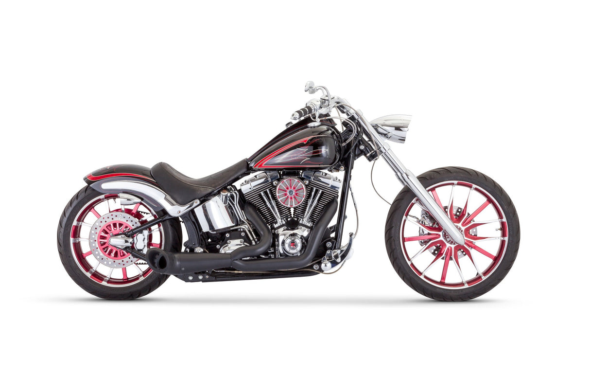 FREEDOM Turnout 2-1 Pitch Black Series `86-17 Softail HD00527