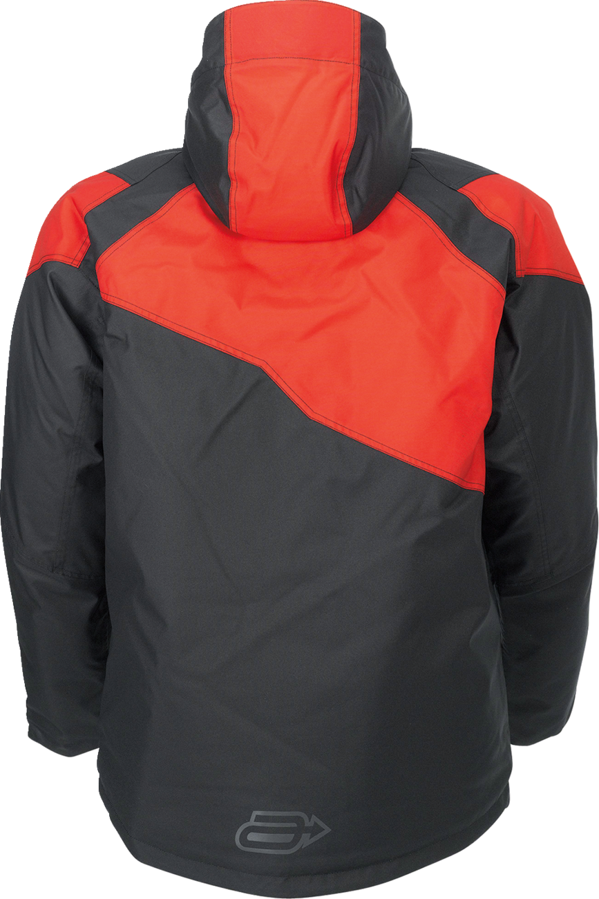 ARCTIVA Pivot 5 Hooded Jacket - Black/Red - Medium 3120-2063