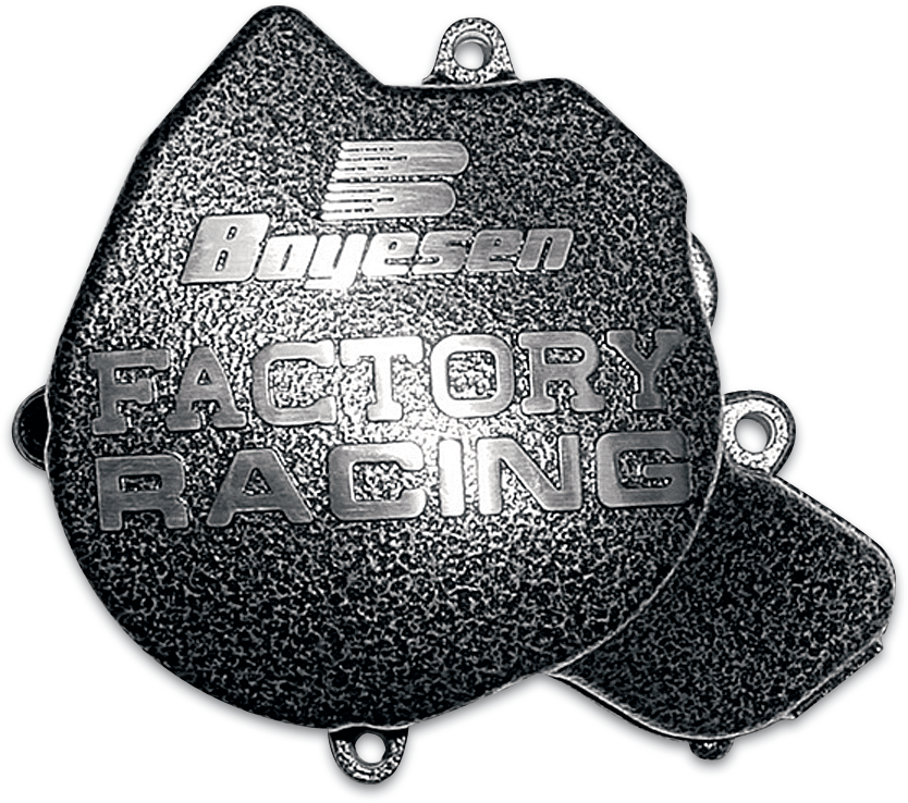 BOYESEN Ignition Cover - Silver - KTM 250SX SC-44