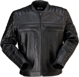 Z1R Artillery Leather Jacket - Black - 2XL 2810-3777