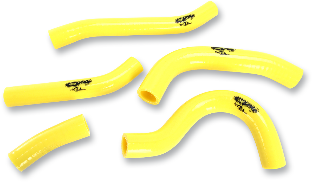 CV4 Radiator Hose Kit - Yellow - Honda SFSMBC248Y