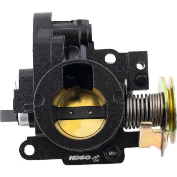 KOSO NORTH AMERICA Throttle Body  28 mm Black  MSX 125 Grom 2022-2023   DY640000