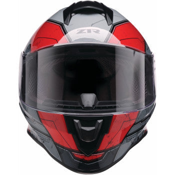 Z1R Youth Warrant 2.0 Helmet - Sentinel - Black/Red - Small 0102-0289