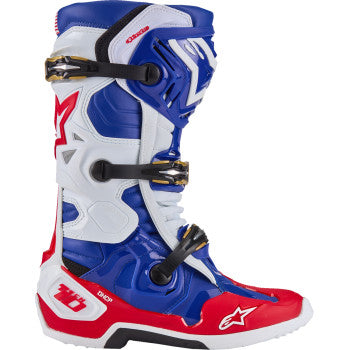 ALPINESTARS Union Tech 10 Boots - Red/White/Blue - US 9 2010020-3372-9