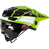 KALI Child Maya Full Face Helmet - Race - Gloss Lime/White/Black - OS 0221923322