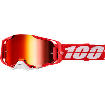 100% Armega Goggle - C-Bad - Red Mirror 50005-00028