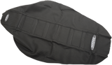 SDG 6-Ribbed Seat Cover - Black Ribs/Black Top/Black Sides 95913