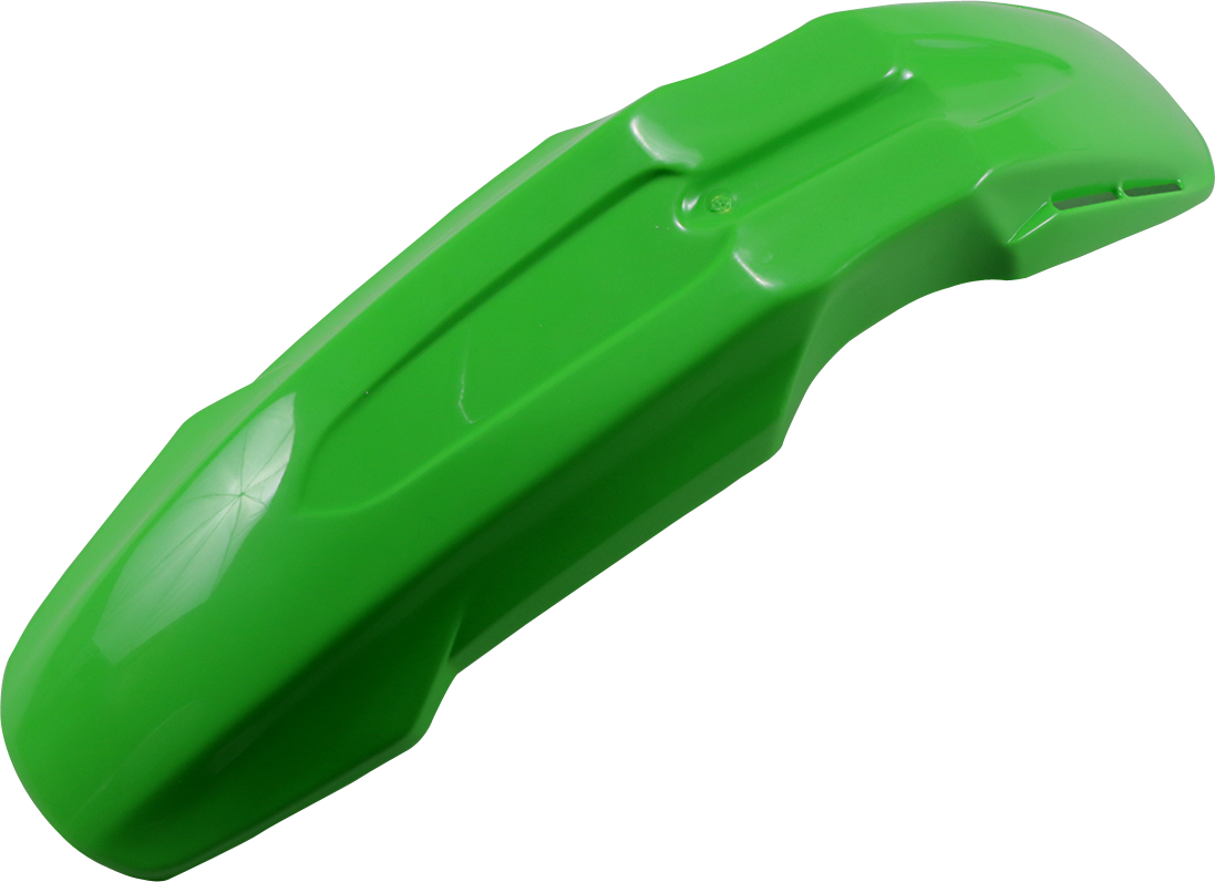 UFO Universal Supermoto Front Fender - Green PA01029-026