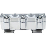 KODLIN USA Risers - Big Block - Includes Clamp - Chrome  K55119