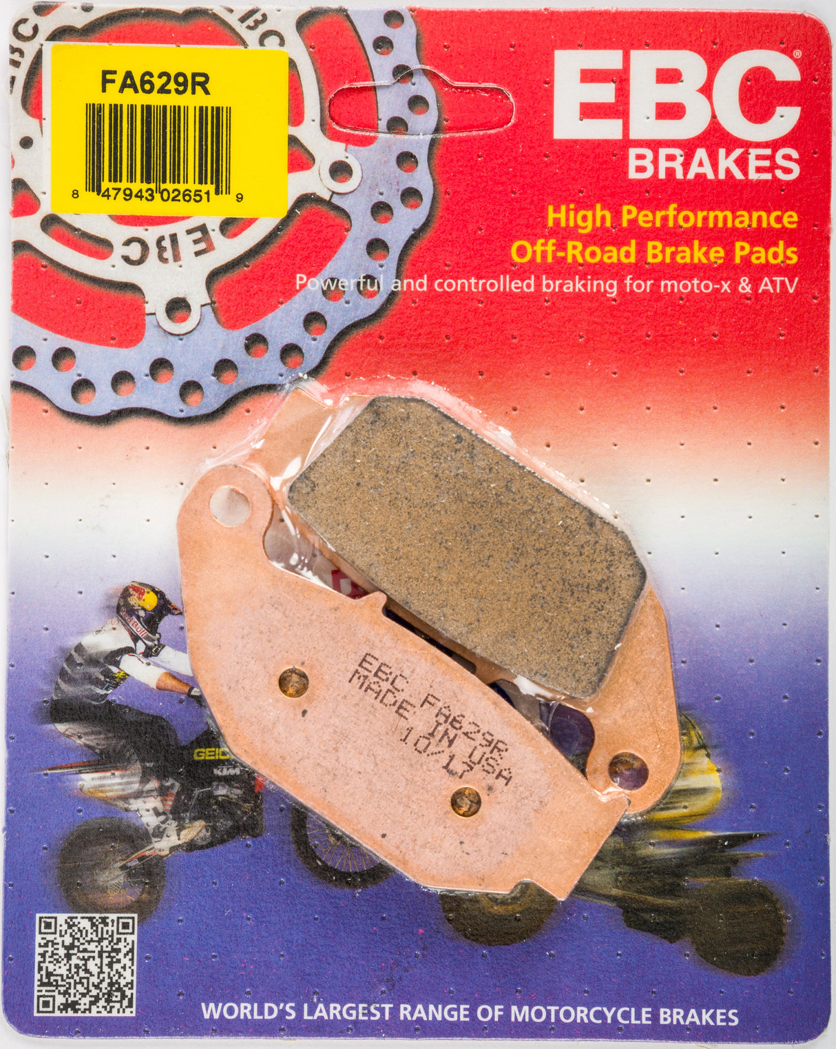 EBC Brake Pads Fa629r Sintered R Series FA629R