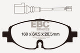 EBC 14+ Audi A3 1.8 Turbo Greenstuff Front Brake Pads DP22150