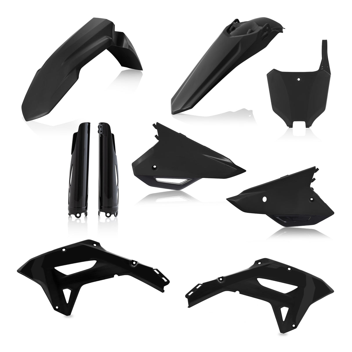 ACERBIS Plastic Kit- Full Hon Black 2861800001