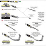 Arrow Link Pipe For Original Catalyst ZX-10R   16-20 71636mi