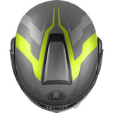 AGV Streetmodular Helmet - Resia - Matte Gray/Black/Yellow Fluo - XL 2118296002007XL