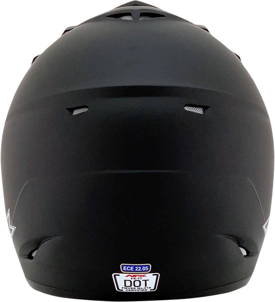 AFX FX-17 Helmet - Matte Black - Small 0110-1751