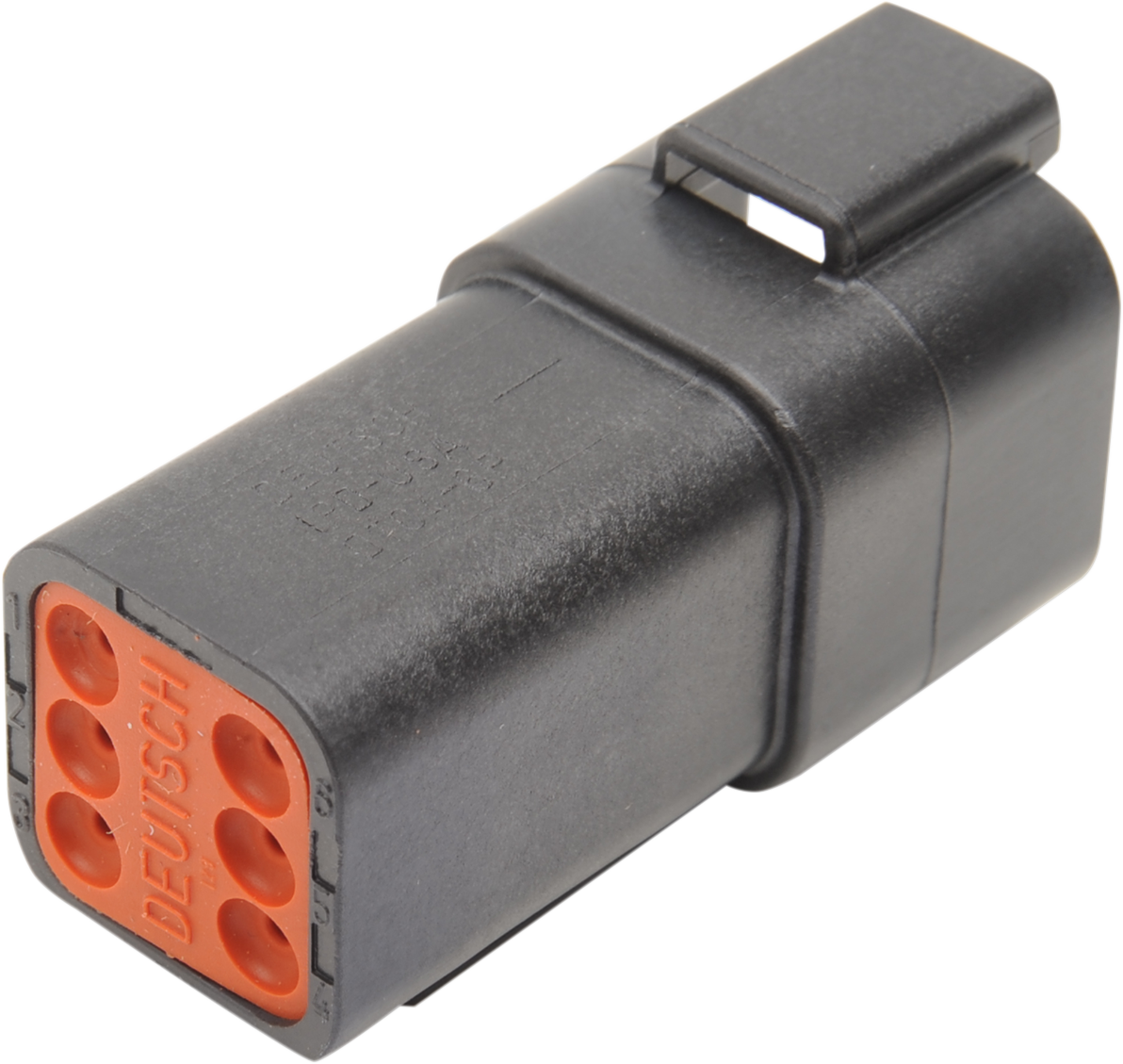 NAMZ Deutsch Receptacle - 6 Pin - Black DR-6B