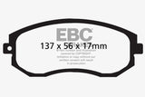 EBC 12+ Scion FR-S 2 Greenstuff Front Brake Pads DP21884