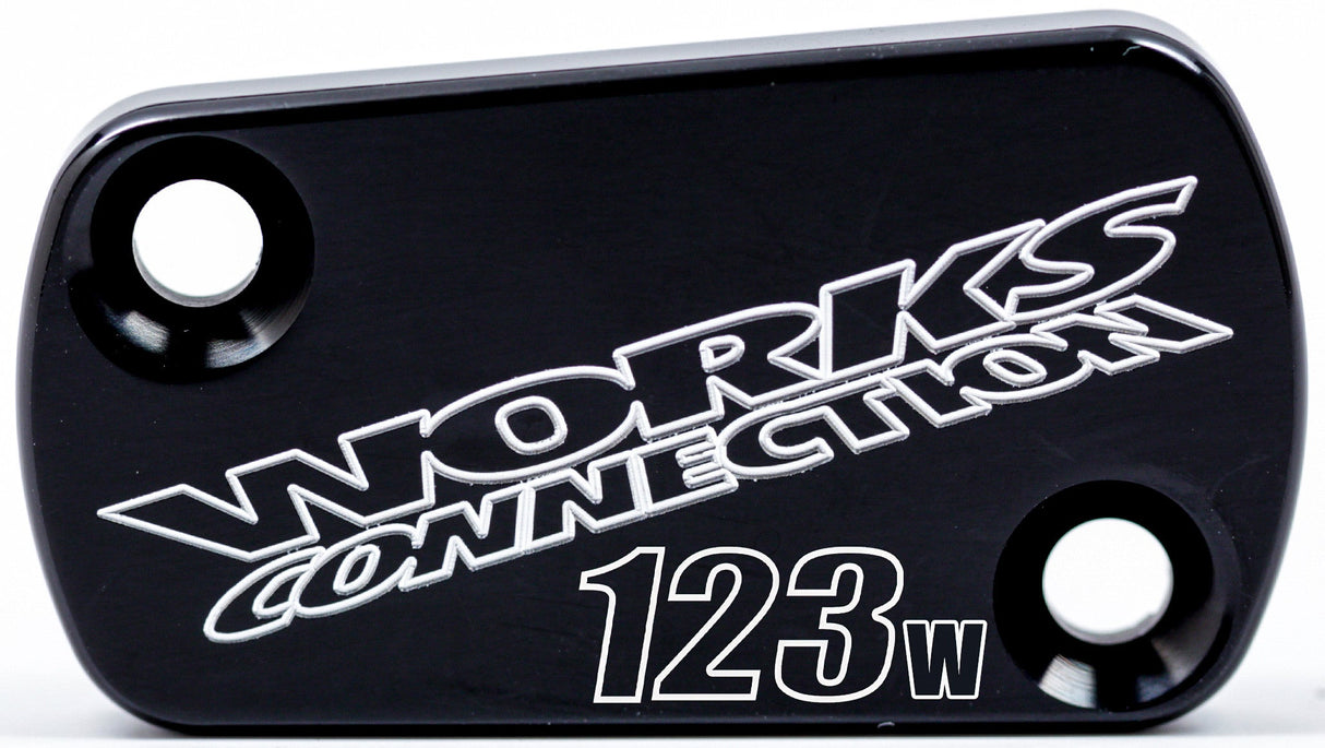 WORKS Clutch Cover Black 21-152