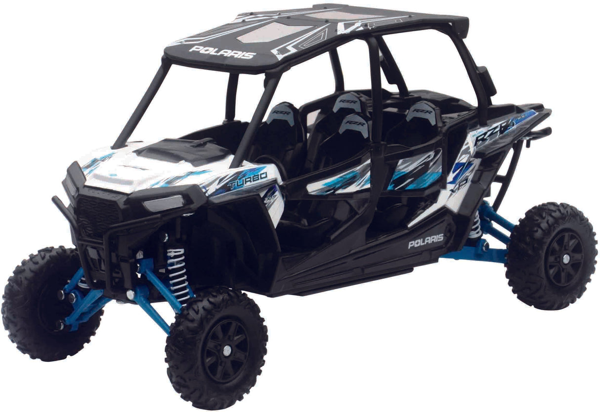 NEW-RAYReplica 1:18 Utv Polaris Rzr 4 Turbo Xp White57843B