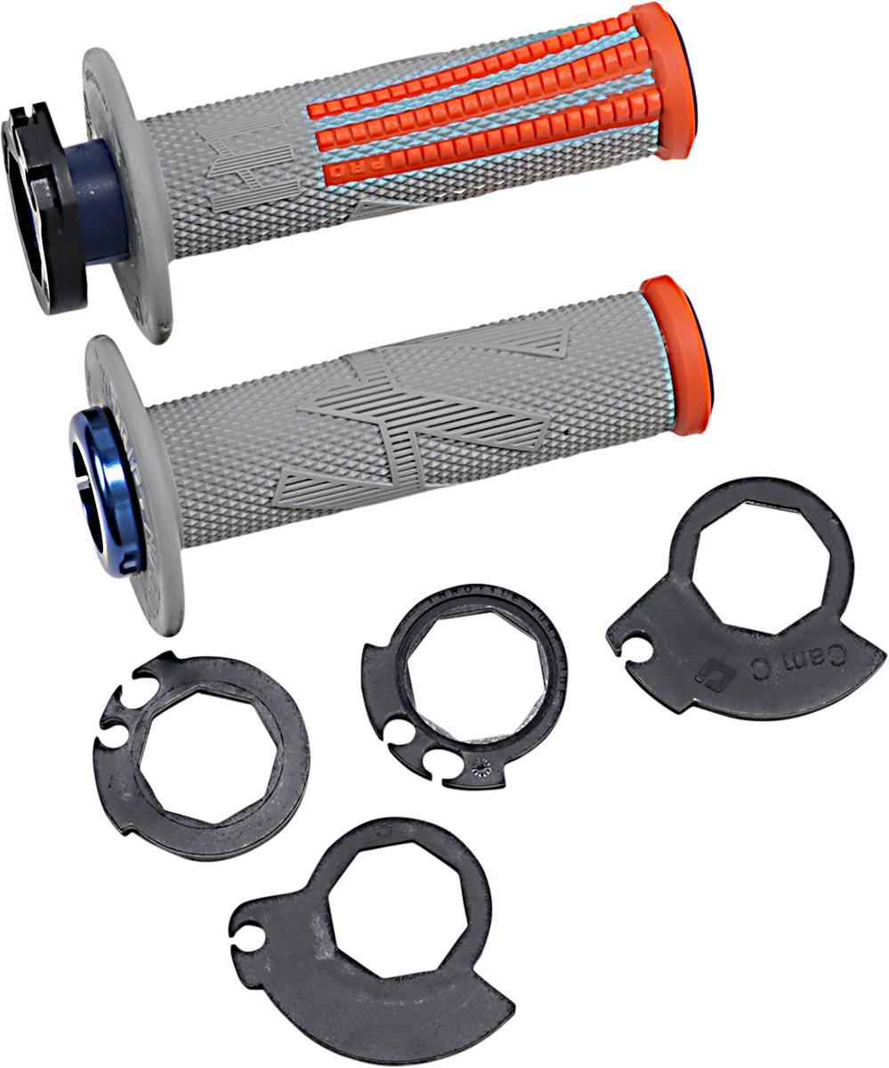 ODI Grips - Emig - Pro - V2 - Gray/Orange H36EPGO