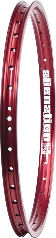 ALIENATION Malice G69 20" Rim 36h R Ed Tube-Less Ready A021-0440