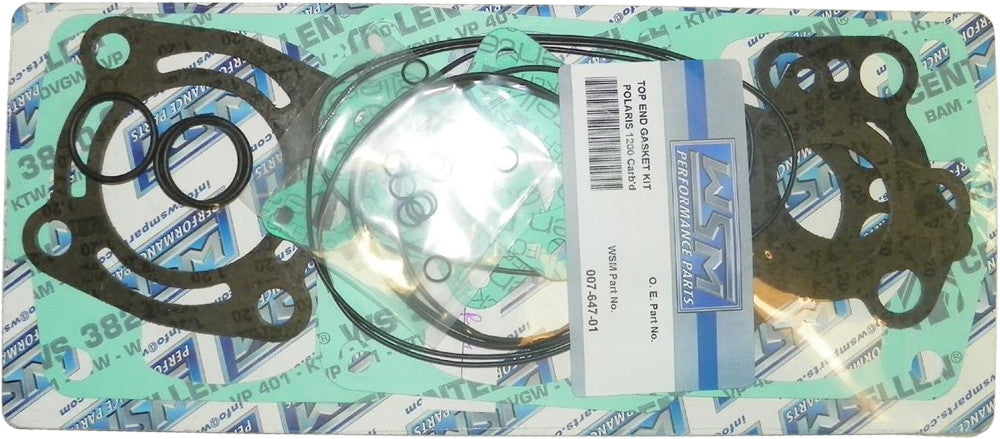 WSM Top End Gasket Kit Pol Pol 1200 Carb Motor 007-647-01