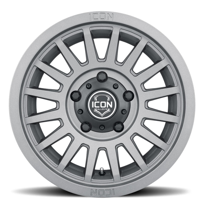 ICON Recon SLX 17x8.5 5x4.5 0mm Offset 4.75in BS 71.5mm Bore Charcoal Wheel 3617856547CH