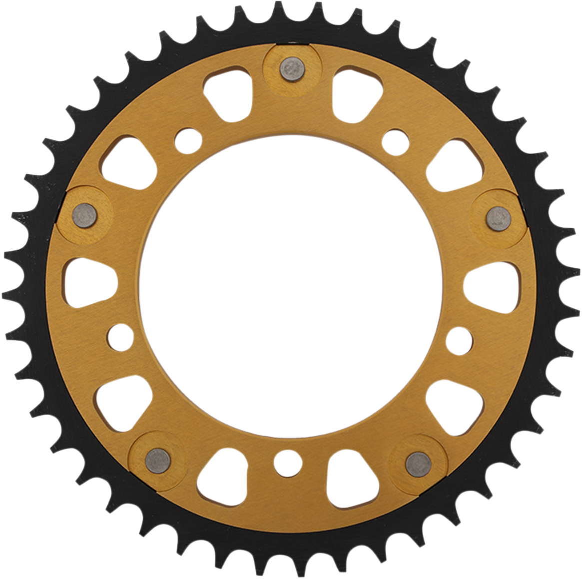 SUPERSPROX Stealth Rear Sprocket - 44 Tooth - Gold - Suzuki/Triumph RST-1800-44-GLD